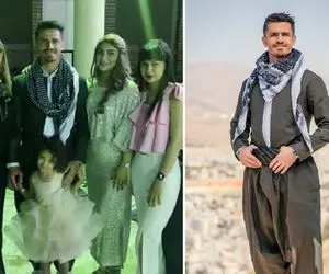 "وریا غفوری" در عروسی مختلط خواهرش ترکاند؛ عکس کنار دخترا با لباس باز!