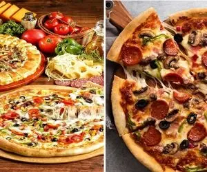 طرز تهیه پیتزا مخلوط با خمیر جادویی که با خوردنش دلت به تاپ تاپ میفته + هزینه پختش