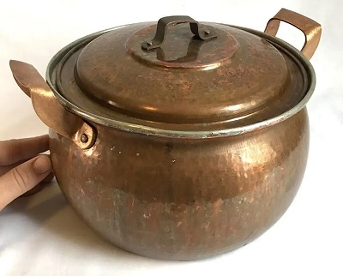 سفید کردن ظروف مسی سیاه شده