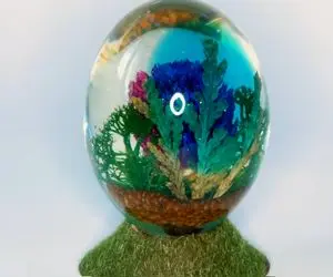 کاردستی خلاقانه؛ چجوری داخل تخم مرغ گل بکاریم؟ اینو درست کنی همه به سلیقت به به میگن