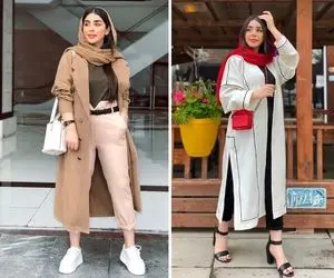 مانتو بلند به همه نمیادا! ولی من کلی ایده لُعبت و ناز دارم که حتما به تو میاد