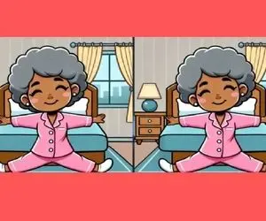 بازی فکری؛ باید هوشت سوپر HD باشه تا 3 تا تفاوت تو خانم ورزشکار پیدا کنی