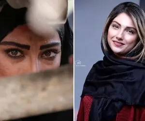 "محیا دهقانی" بازیگر چشم شهلا نجلا چه فیگوری میاد جلو دوربین؛ حوله حموم چی میییگه!