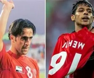 (عکس) شباهت باورنکردنی کریمی و قائدی در فاصله 20 سال !