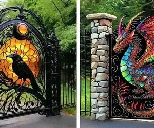 ایده حصار دیواری باغ ویلا / هرچی تا حالا خوشگلاسیون محوطه دیدی بذار کنار اینو دریاب