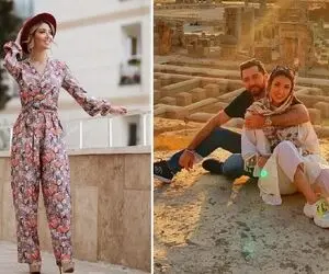 بهرام رادان زنشو برد یه لوک فوق العاده که یه سلفی لاو بگیرن؛ گیسای جیرانش تا کجا هواس!