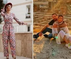 بهرام رادان زنشو برد یه لوک فوق العاده که یه سلفی لاو بگیرن؛ گیسای جیرانش تا کجا هواس!