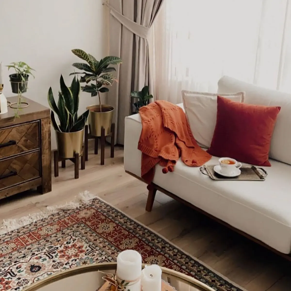 اصول چیدمان اتاق نشیمن