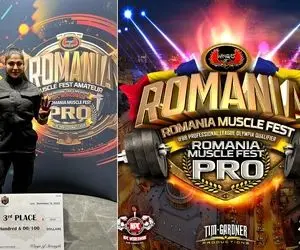 سحر رحمانی دختر بدنساز ایرانی که در مسابقات رومانی مقام آورد کیست؟+ عکس