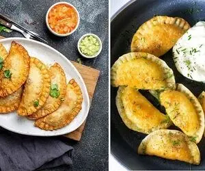 طرز تهیه پیراشکی سیب زمینی و شوید / طعم فوق العاده ای که عاشقش میشی