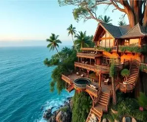 معماری خلاقانه؛ کلبه‌ درختی ساختن انگار معمارش هاکلبری‌فینه با بودجه سلطان سلیمان