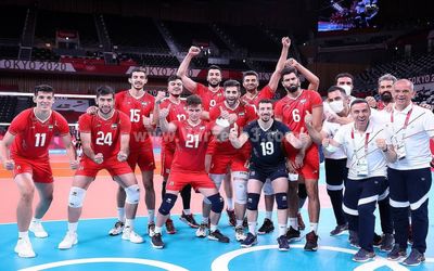 ساعت و زمان بازی سوم والیبال ایران در المپیک 2020 با کانادا