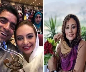 دُکی حلال خور "یکتا ناصر" صورت گردشو خیلی شیک کرد پنج ضلعی؛ استایل سرخش چه اونوره آبیه