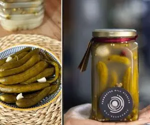 طرز تهیه خیارشور؛ میزان دقیق آب، نمک و سرکه