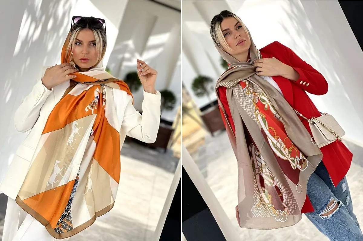 چه شالی به رنگ پوست ما می آید؟