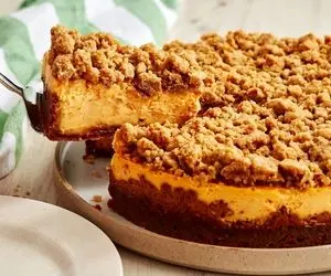 طرز تهیه یه چیز کیک پاییزی که انگشتاتم باهاش می خوری؛ پاییز اینطوری جذاب تره هااا