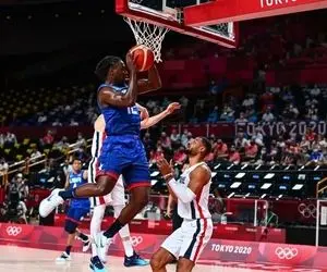 (ویدیو) خلاصه بازی بسکتبال امریکا - فرانسه در المپیک 2020