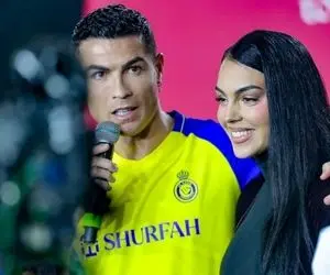 ابراز عشق رونالدو به جورجینا در جایی که فکرش را هم نمی کنید!