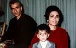سفر به ایام قدیم؛ محمدرضا پهلوی لب استخر کنار فرزندان درحال خوشگذرانی