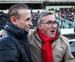 پیام یحیی گل محمدی به برانکو /عکس