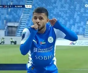 مهدی قائدی با 2 گل پدر شدنش را جشن گرفت