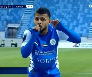 مهدی قائدی با 2 گل پدر شدنش را جشن گرفت