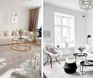 دکوراسیون مختلف مینیمال سفید؛ لذت زندگی در دل خانه ای تمیز و لوکس از 50 تا 500 متری