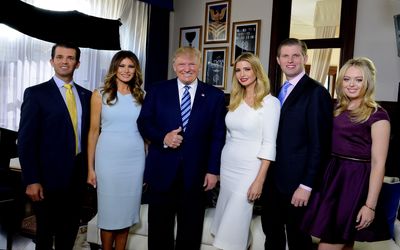 ترامپ و خانواده جذابش کاخ سفید را ترک کردند