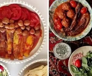 طرز تهیه خورش مُشته بادمجون شیرازی / غذایی اصیل با طعم و مزه عالی