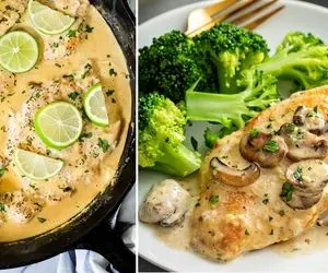 طرز تهیه فیله مرغ با سس سیر / دستور ساده برای پخت یک غذای لذیذ