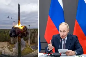 پوتین دنیا را تکان داد! چنان موشکی به هوا فرستاده که هیچ قدرتی به گرد پایش نمی‌رسد