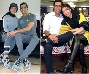 زنِ سپهر حیدری با آقاش سِتیده اوووف خوراک؛ تو دبی یجا رفتن حسرت خورون شاخ!