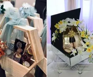 خنچه های عروس مد 1404 در ایران؛ اینا انگار تو بهشت برا کادوی عروس خانوما ساخته شدن