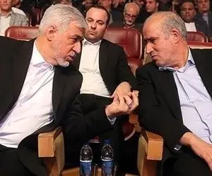 (عکس) هدیه خاص سجادی و تاج به رئیس فیفا