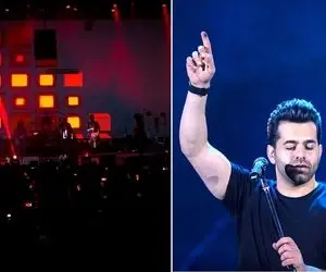 آواز پر طمطراق؛ رضا بهرام با عاشقی ممنوع سالن کنسرت رو چه به آتیش کشید