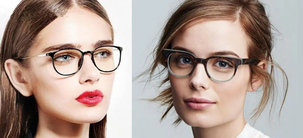 آرایش برای عینکی