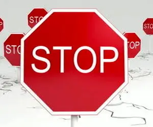 توقف این چند نماد