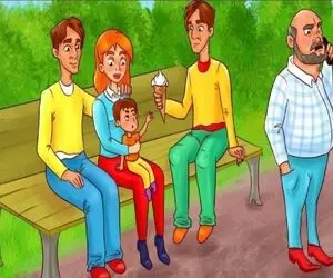 بازی فکری؛ بگو بین این آقا و دوقلوها کدوشون پدر بچست؟ 