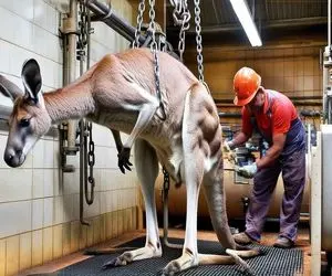 فرآوری کانگرو؛ میلیون‌ها کانگورو به گوشت برای درآمد میلیون دلاری تبدیل می‌شوند