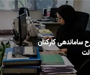 طرح ساماندهی کارکنان دولت در هیت وزیران بررسی شد
