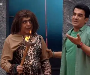 (ویدئو)شفیعی جم زامبی درقالب انسان اولیه دوغشو میپاشه تو صورت یوسف همه رو بیچاره کرده