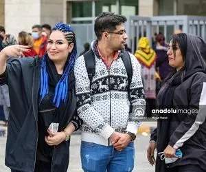 (تصاویر) حضور پررنگ گردشگران ایرانی در وان ترکیه