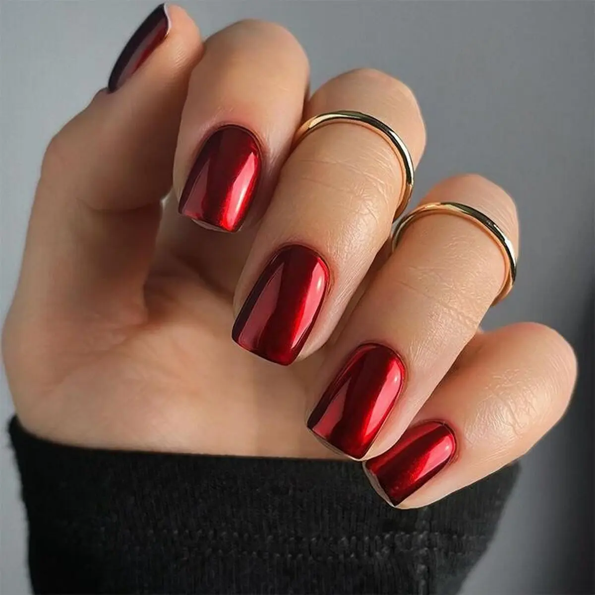 طراحی لاک قرمز