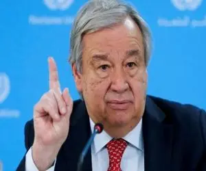 دبیرکل سازمان ملل متحد خواستار توقف جنگ شد