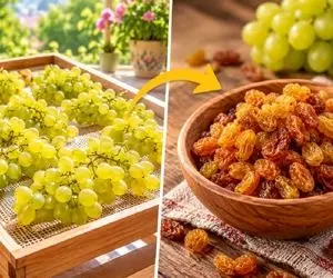 روش های خشک کردن انگور و تهیه کشمش خانگی؛ راهکار نرم و روشن شدن یا تیره و خشک