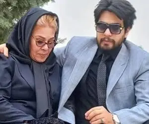 آواز ماندگار؛ سجده پسر ایرج قادری بر سرمزار پدرش