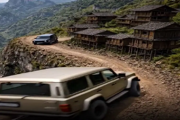 معماری طبیعت؛ جاده با وضع ناجورش شد عزرائیل راننده ها یقه شون کرد