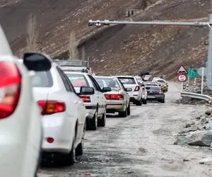 ترافیک سنگین در آزادراه تهران – شمال