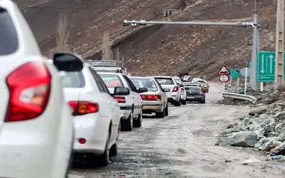 ترافیک سنگین در آزادراه تهران – شمال