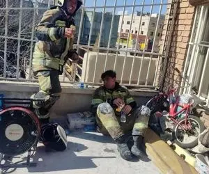 (ویدئو) اولین فیلم از صحنه انفجار مرگبار در قلب تهران